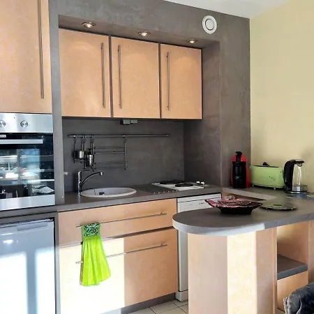 Apartment 4 Pers Avec Terrasse, Clim Et Parking Au Lavandou - Fr-1-251-431